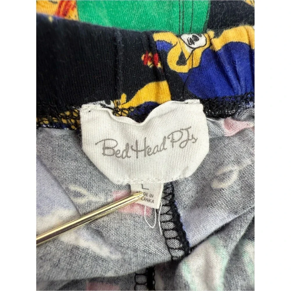 BedHead pjs set top and pants Black Corgi & Colorful Accessory Print Pajama Set - Picture 11 of 15